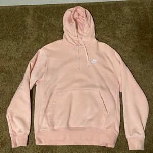 Washed Pink Nike Hoodie